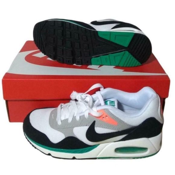 Nike Shoes - Nike Air Max Correlate Women's Sneakers Shoes White Black New Green